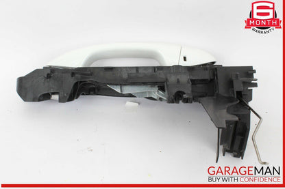 15-20 Mercedes W205 C300 C63 AMG S Front Left Side Exterior Door Handle White OEM