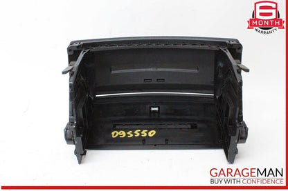 07-13 Mercedes W221 S550 Center Console CD Player Cover Trim Panel Black OEM