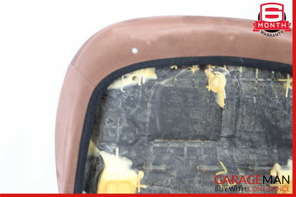 14-18 Maserati Quattroporte Front Left Lower Bottom Seat Cushion Cover Brown