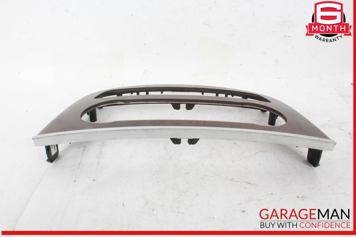 06-13 Mercedes W251 R350 R320 Heater Climate Control Module Trim Wood OEM