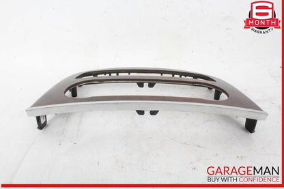 06-13 Mercedes W251 R350 R320 Heater Climate Control Module Trim Wood OEM