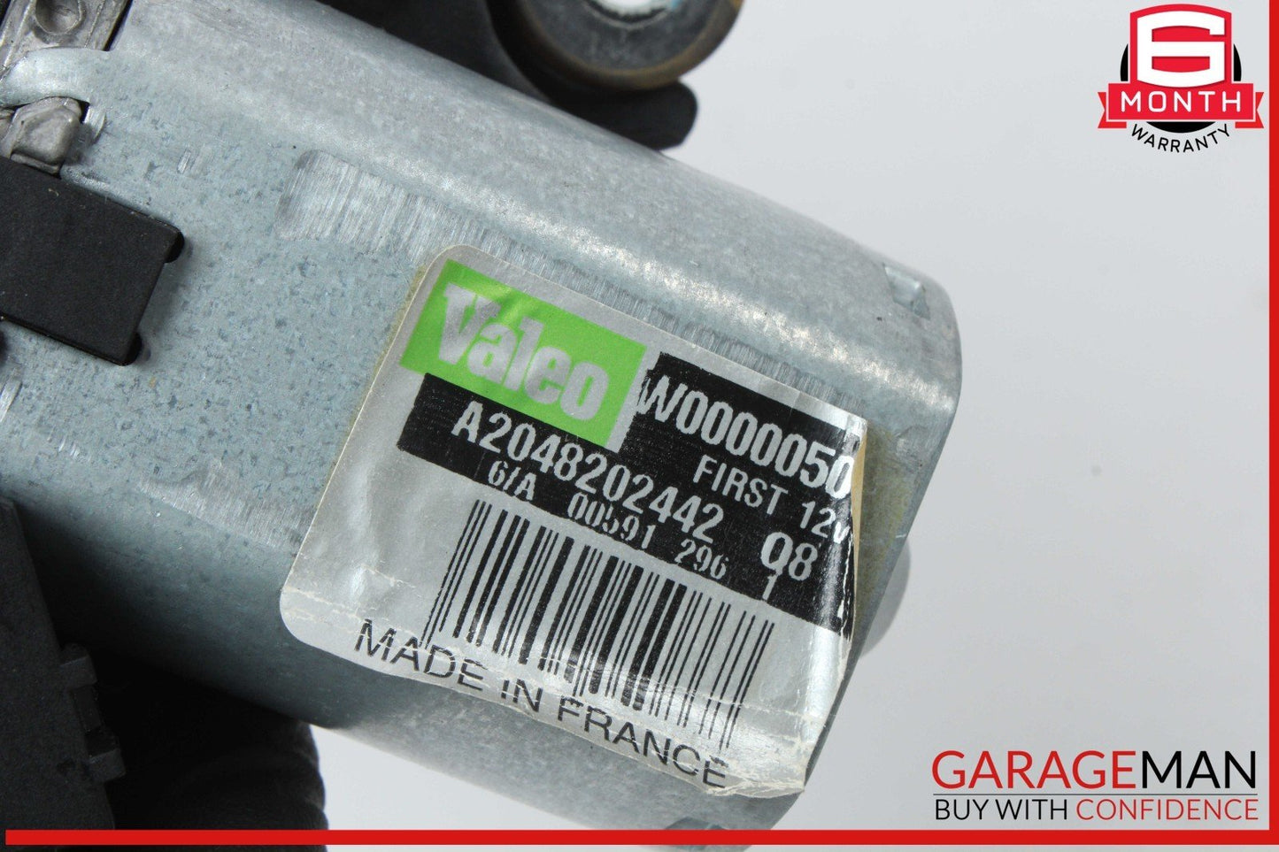 10-15 Mercedes X204 GLK350 GLK250 Rear Glass Windshield Wiper Motor Valeo OEM