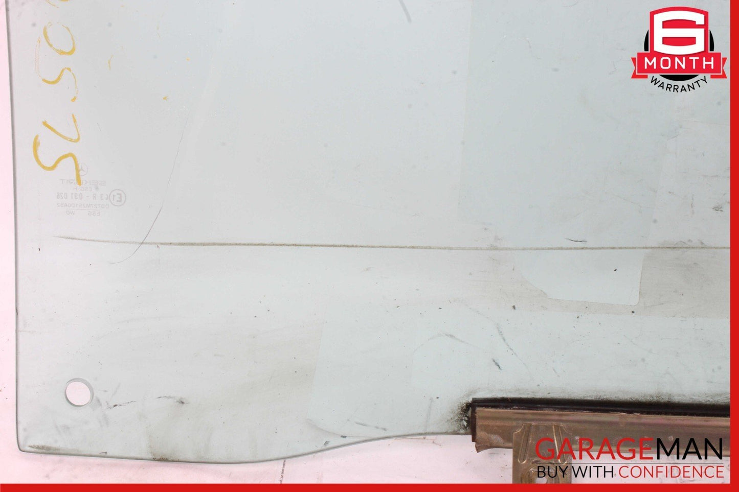 90-02 Mercedes R129 SL500 Front Right Side Door Window Auto Glass Clear