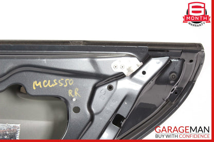 12-18 Mercedes W218 CLS550 Rear Right Side Exterior Door Shell Grey