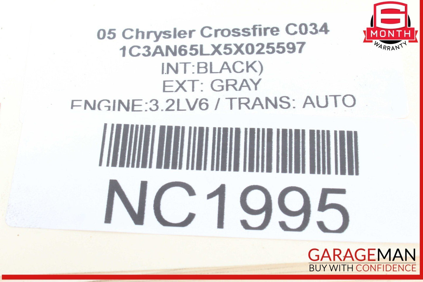 04-08 Chrysler Crossfire Rear Left / Right Side Suspension Upper Control Arm OEM