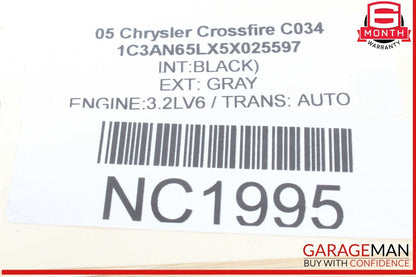 04-08 Chrysler Crossfire Rear Left / Right Side Suspension Upper Control Arm OEM