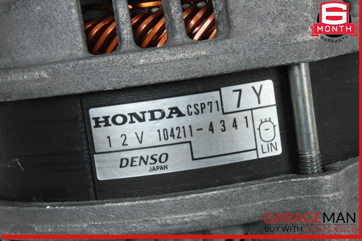 18-22 Honda Accord Engine Motor Alternator Generator Denso OEM