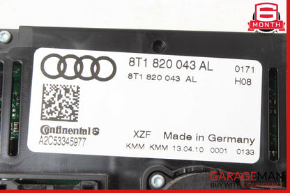 09-12 Audi S5 A4 AC Heater Climate Control Temperature Unit B04B59007 OEM