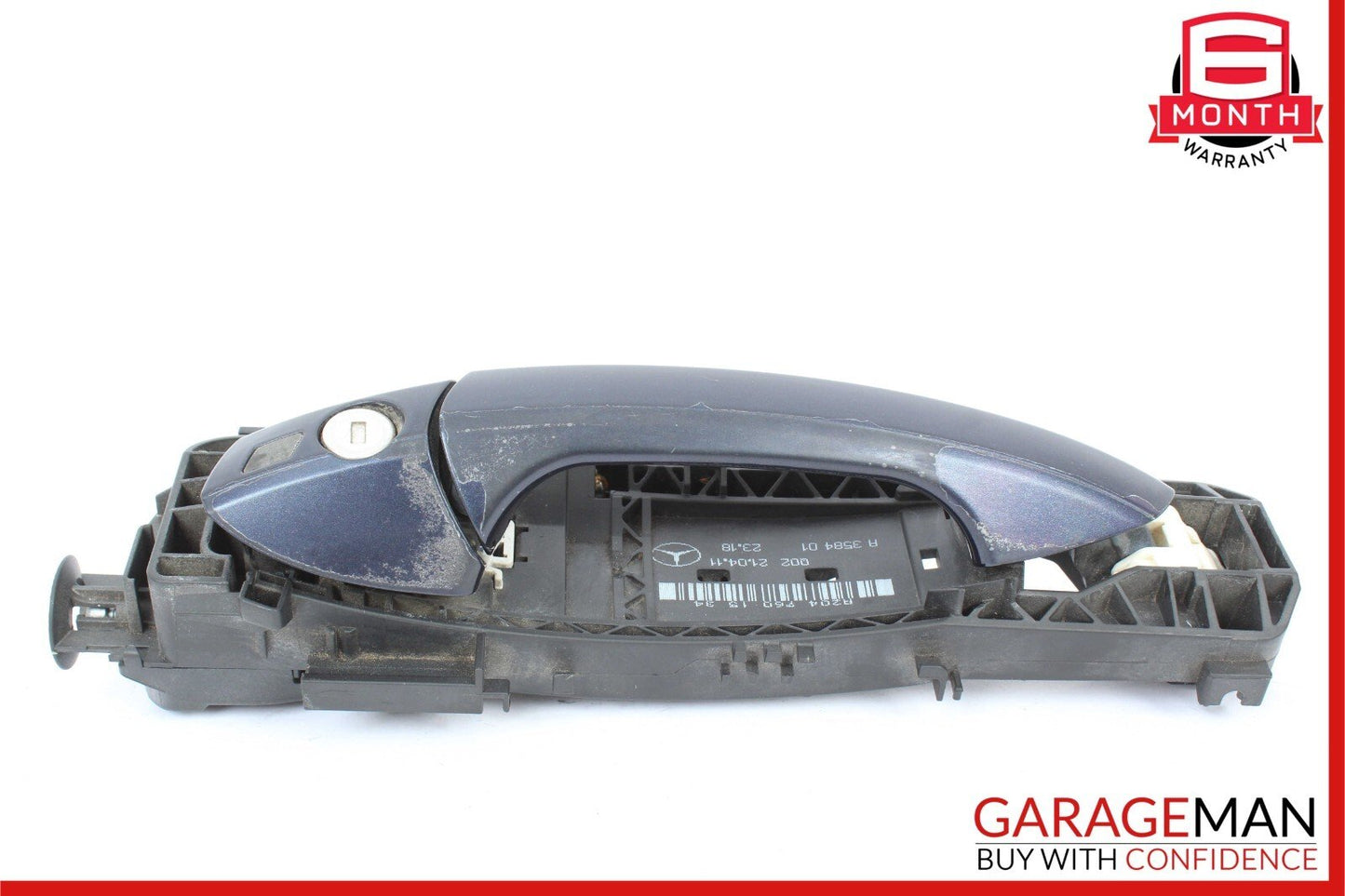 12-14 Mercedes W204 C250 C300 C63 AMG Front Left Side Exterior Door Handle Blue