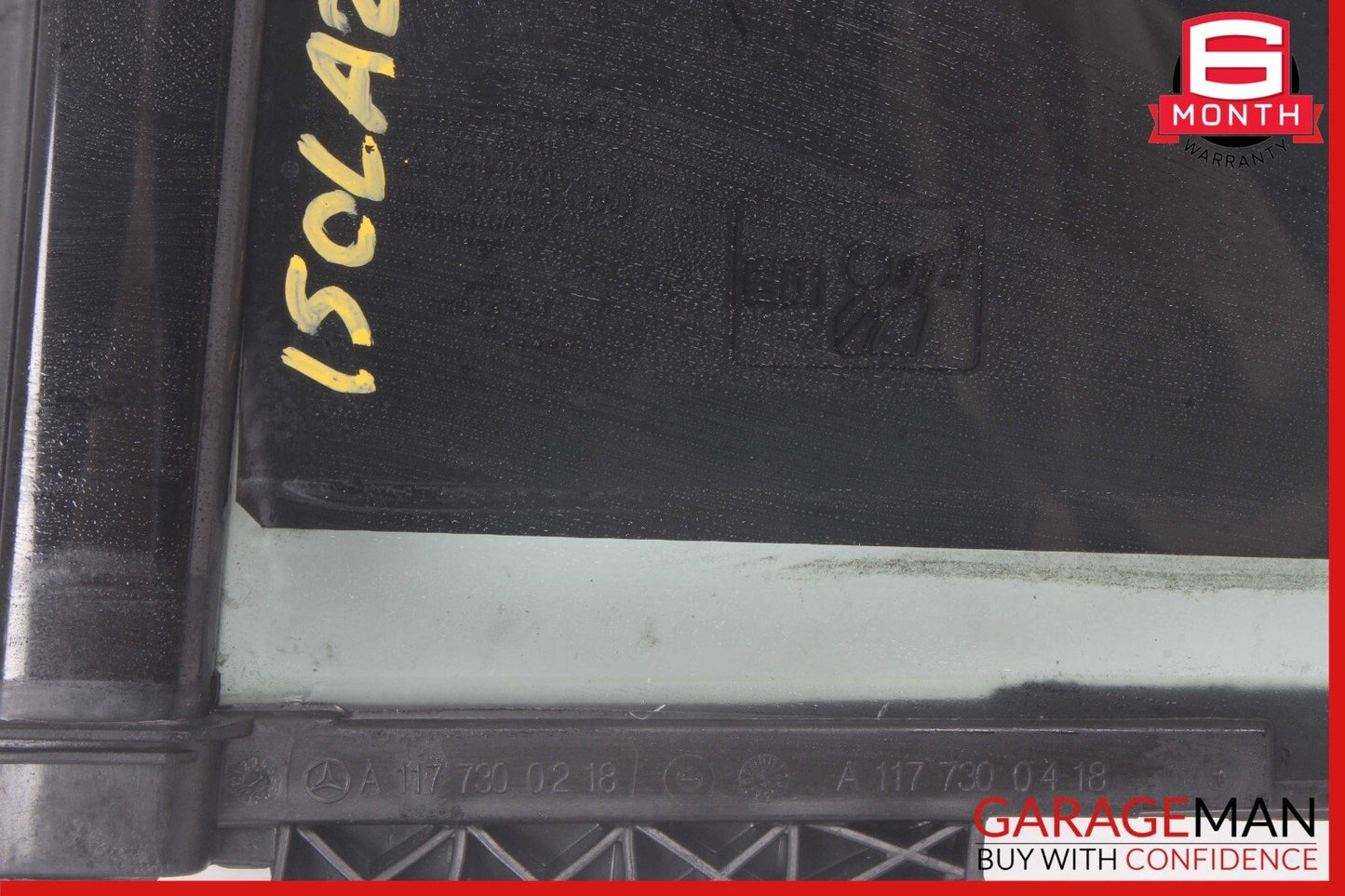14-19 Mercedes W117 CLA250 Rear Right Passenger Door Quarter Window Glass OEM