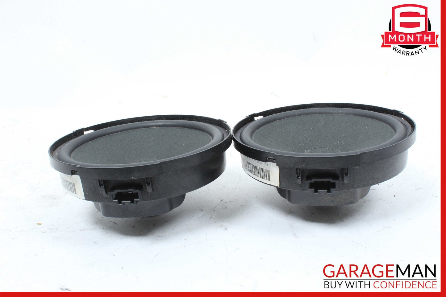08-14 Mercedes W204 C250 C300 Rear Right & Left Side Door Sound Speakers Set OEM