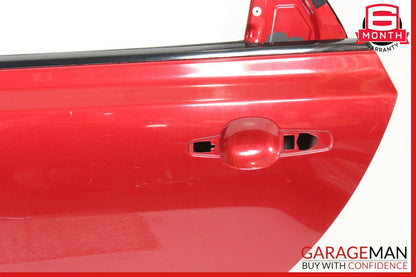 16-23 Jaguar XF Rear Left Driver Side Door Shell Panel Red OEM