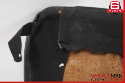 07-09 Mercedes W211 E350 Front Right or Left Top Upper Seat Cushion Black OEM