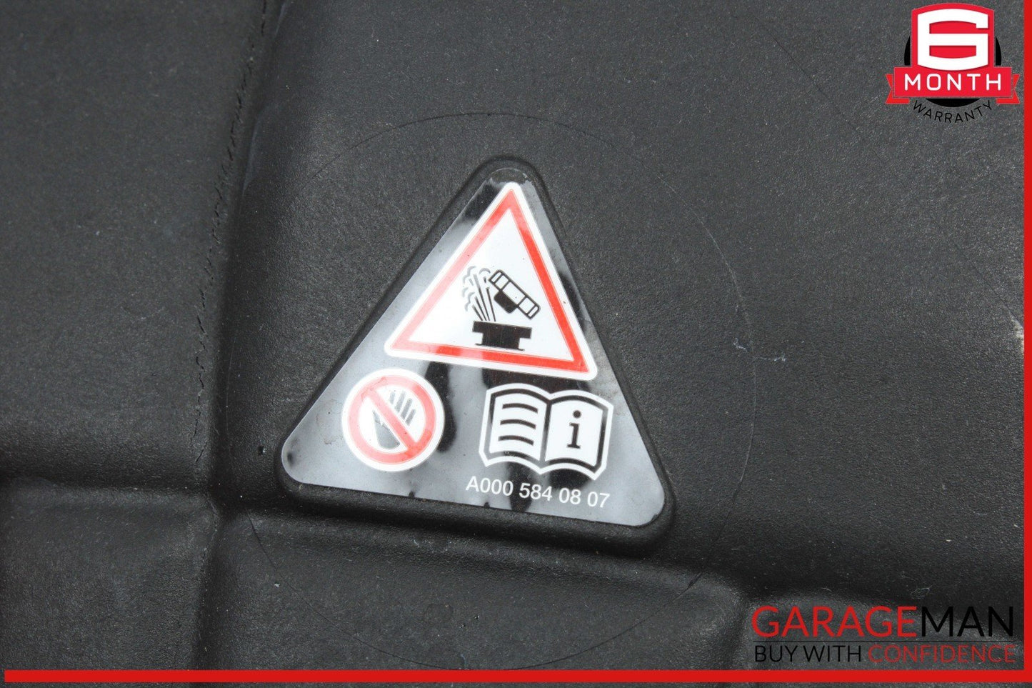 14-19 Mercedes W117 CLA250 Radiator Coolant Overflow Expansion Tank 2465000049