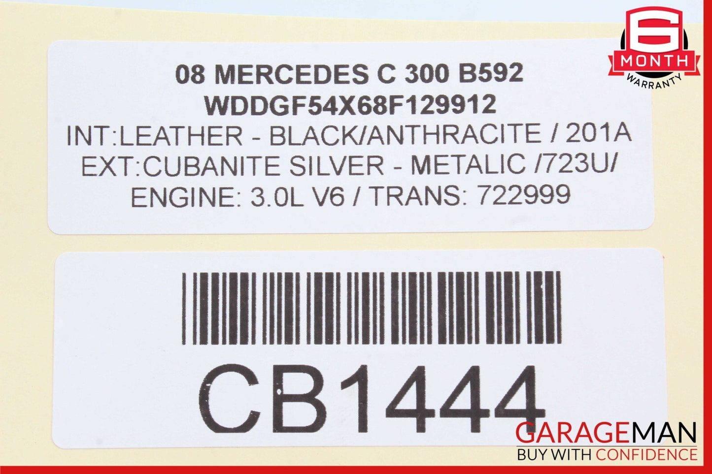 08-14 Mercedes W204 C300 C350 Front Left Side Door Control Module 2048701726 OEM