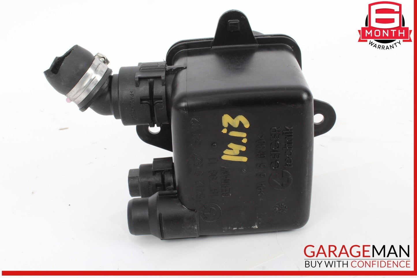 14-21 BMW i3 I01 Hybrid Coolant Cooling Overflow Expansion Tank Bottle 9327150