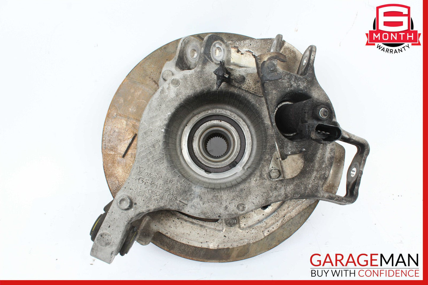 10-13 Porsche Panamera 970 Rear Left Driver Side Spindle Knucke Hub OEM