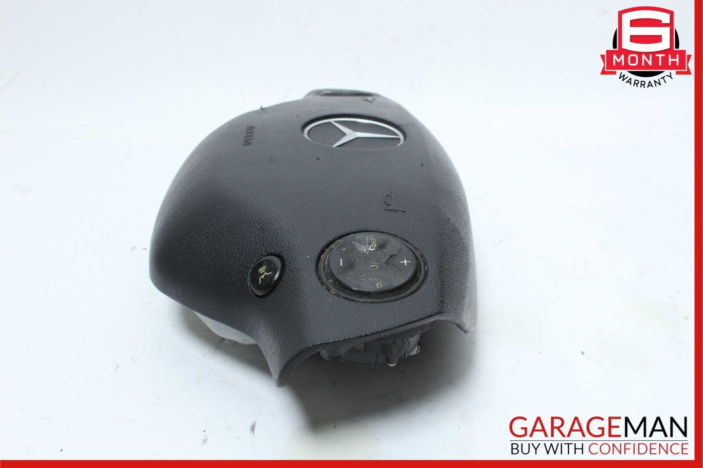 07-10 Mercedes W221 S550 S500 S450 CL550 Steering Wheel Airbag Air Bag Black