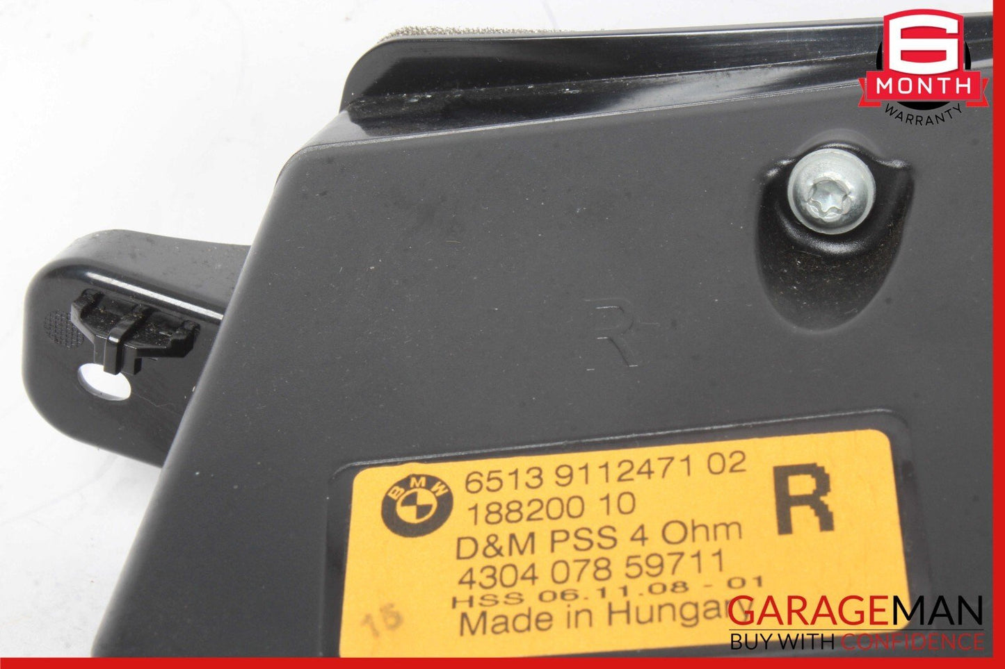 08-19 BMW E71 F16 X6 Right Passenger Side D-Pillar Tweeter Speaker OEM