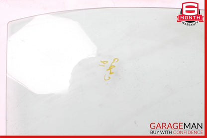 15-20 Mercedes W205 C300 C350e C400 Rear Right Side Door Window Glass Clear