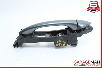03-09 Mercedes W211 E350 E550 Rear Left Exterior Door Handle Assembly Flintgray