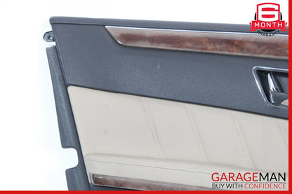 10-13 Mercedes W212 E350 E550 Front Left Driver Side Interior Door Panel OEM