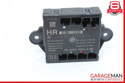 08-14 Mercedes W204 C300 C350 Rear Right Side Door Control Module OEM