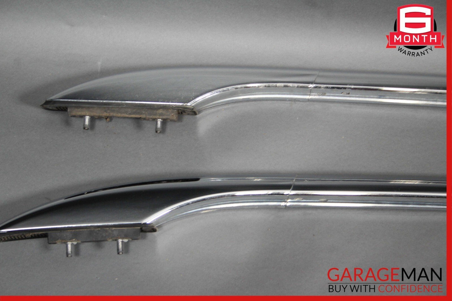 07-12 Mercedes GL450 Left & Right Baggage Roof Luggage Rack Rail Set of 2 Pc