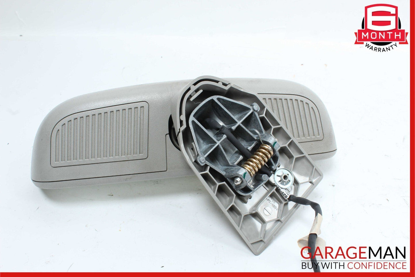 01-07 Mercedes W203 C230 Rear View Interior Upper Mirror Assembly Grey OEM