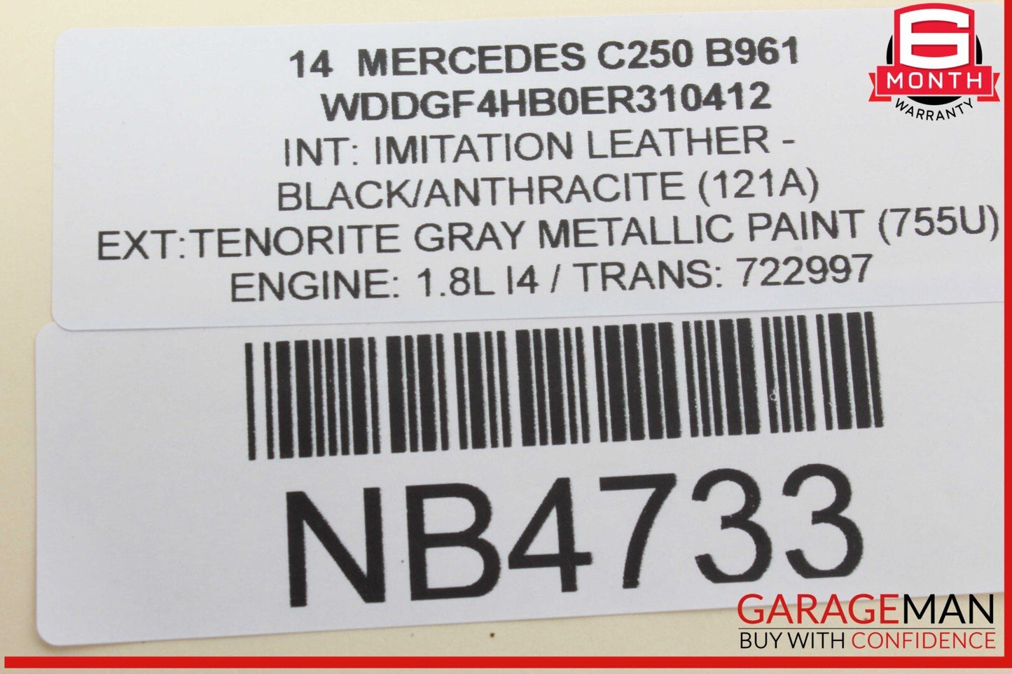 08-18 Mercedes W204 C250 Rear Left Side Door Control Module Unit OEM