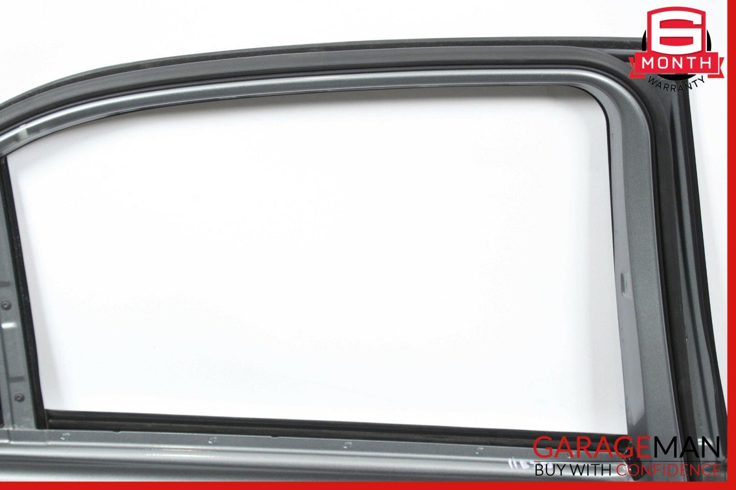 10-16 Mercedes W212 E350 Sedan Rear Left Driver Side Door Shell Palladium Silver