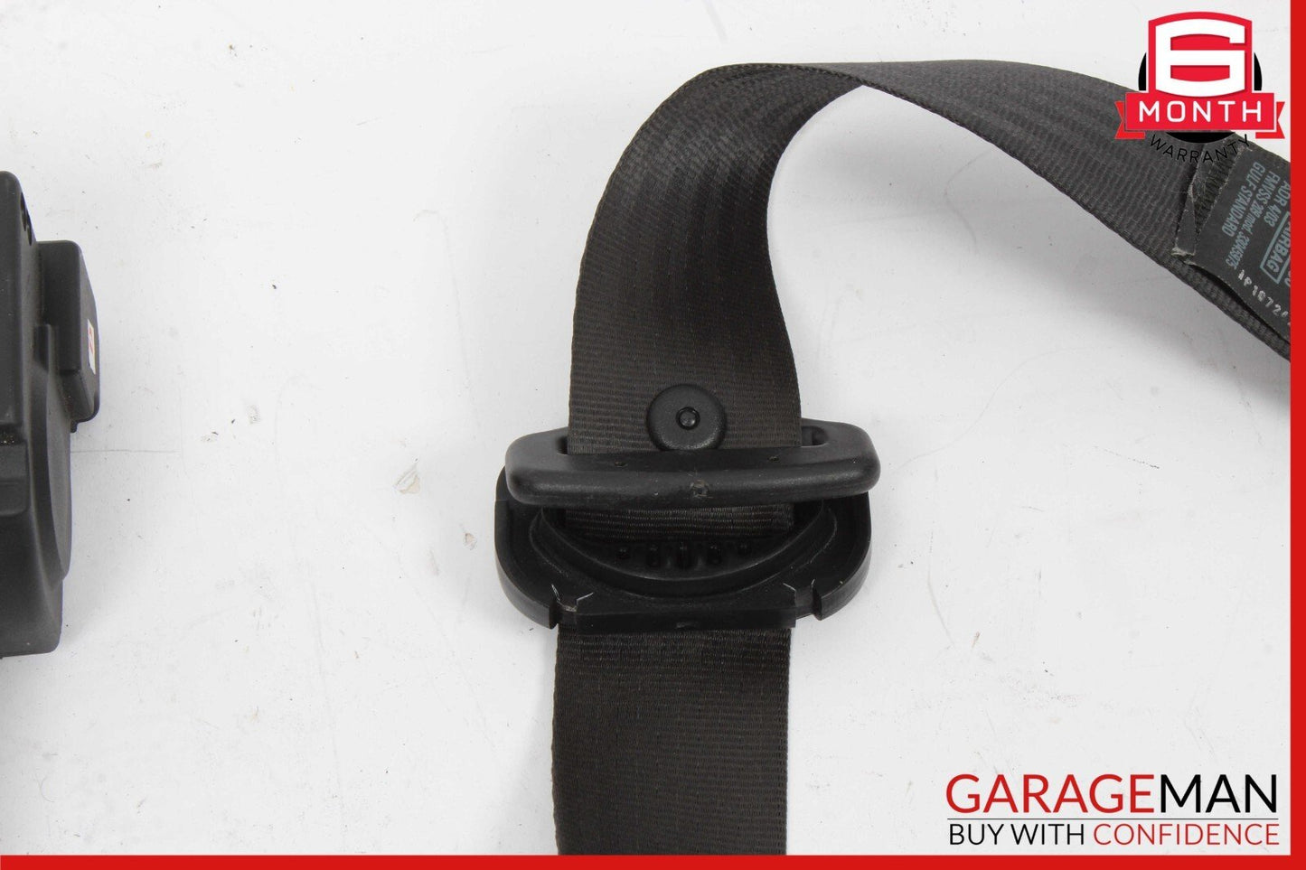 03-08 Maserati Quattroporte M139 Front Right Side Seat Belt Black OEM