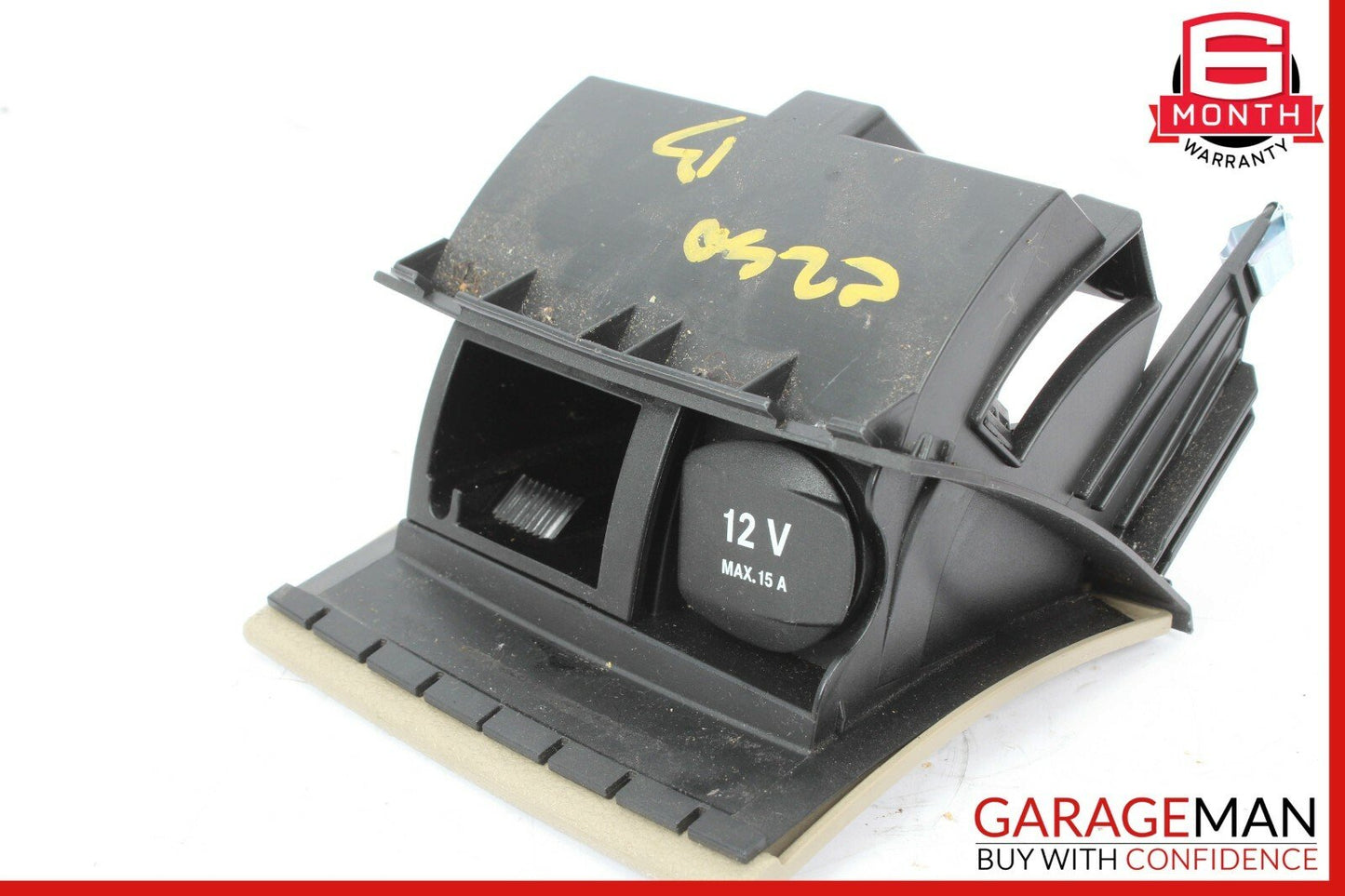 08-14 Mercedes W204 C300 Rear Center Console Ashtray Storage Tray Compartment