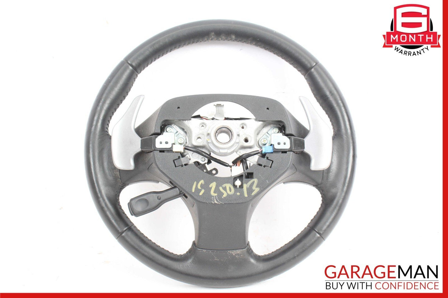 06-13 Lexus IS250 Leather Wrapped Steering Wheel  w/ Accessory Controls OEM