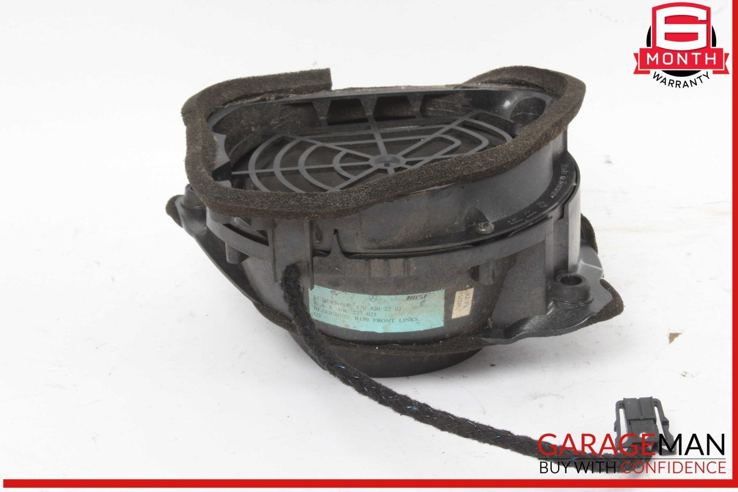 97-04 Mercedes R170 SLK230 Front Right & Left Side Door Sound Speaker Set OEM