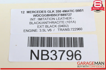 12-14 Mercedes X204 GLK350 4MATIC Sirius Satellite Radio Receiver 2128706489 OEM