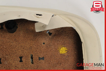 03-06 Mercedes R230 SL500 Front Right Side Upper Top Seat Cushion Cover Beige