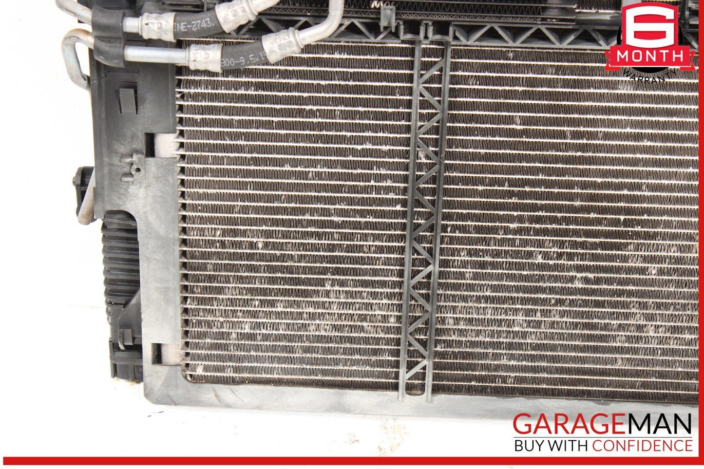 07-09 Mercedes W221 S550 CL550 Engine Radiator AC A/C Cooling Condenser Assy OEM
