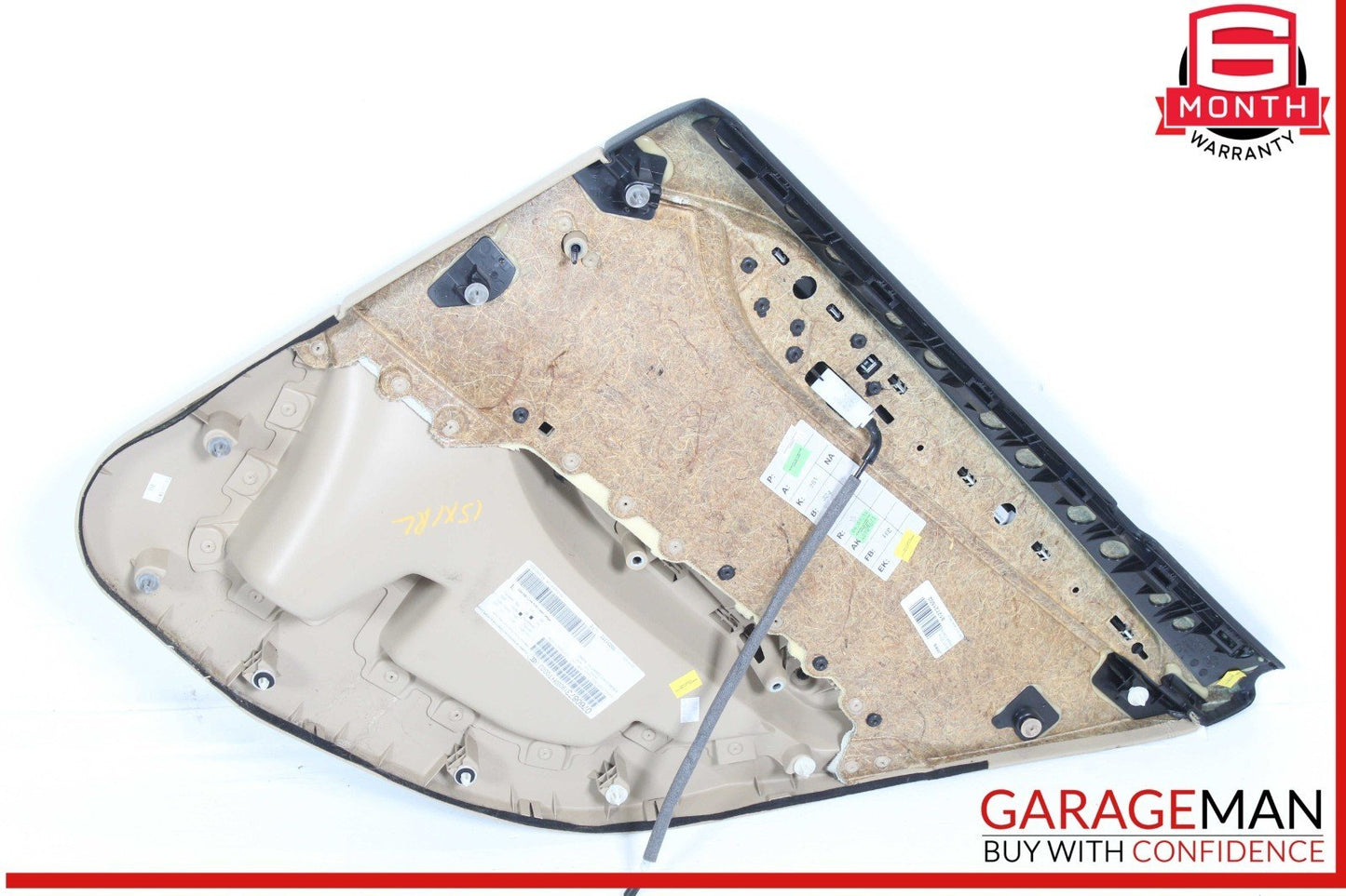 12-15 BMW X1 Rear Left Driver Side Interior Door Trim Panel OEM