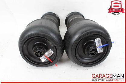 14-18 BMW X5 F15 X6 Rear Left and Right Side Air Suspension Spring Set OEM
