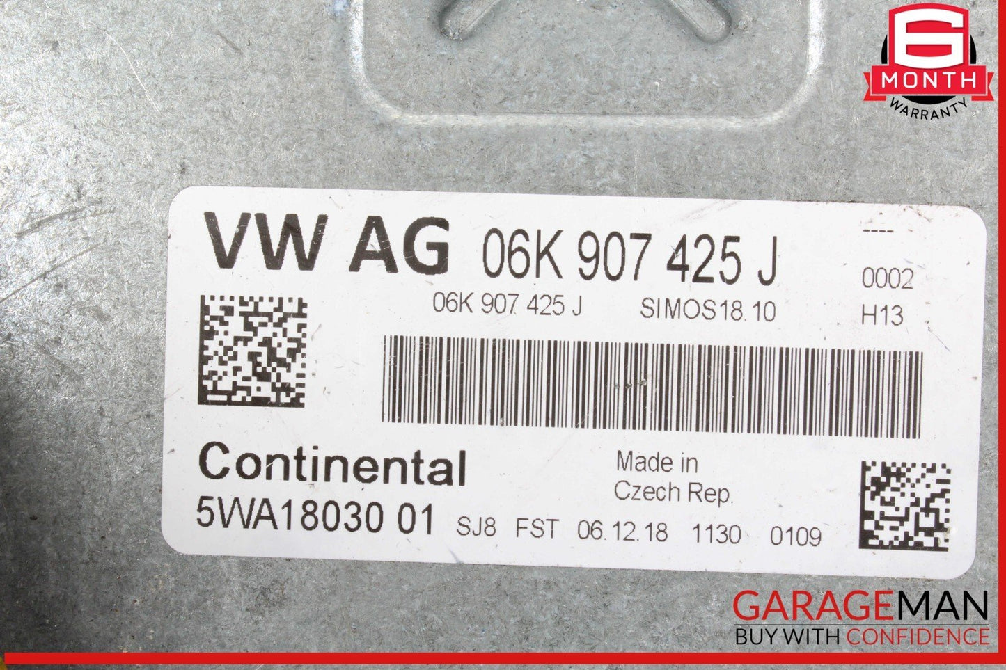 19-24 Porsche Macan 2.0L ECU ECM Engine Control Module 06K907425J