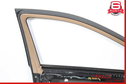 07-13 Mercedes W221 S550 Front Left Exterior Door Shell Frame Panel Black