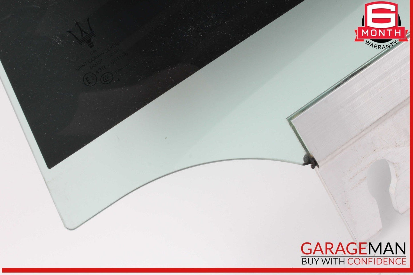 14-22 Maserati Ghibli M157 Rear Left Driver Side Door Window Glass OEM