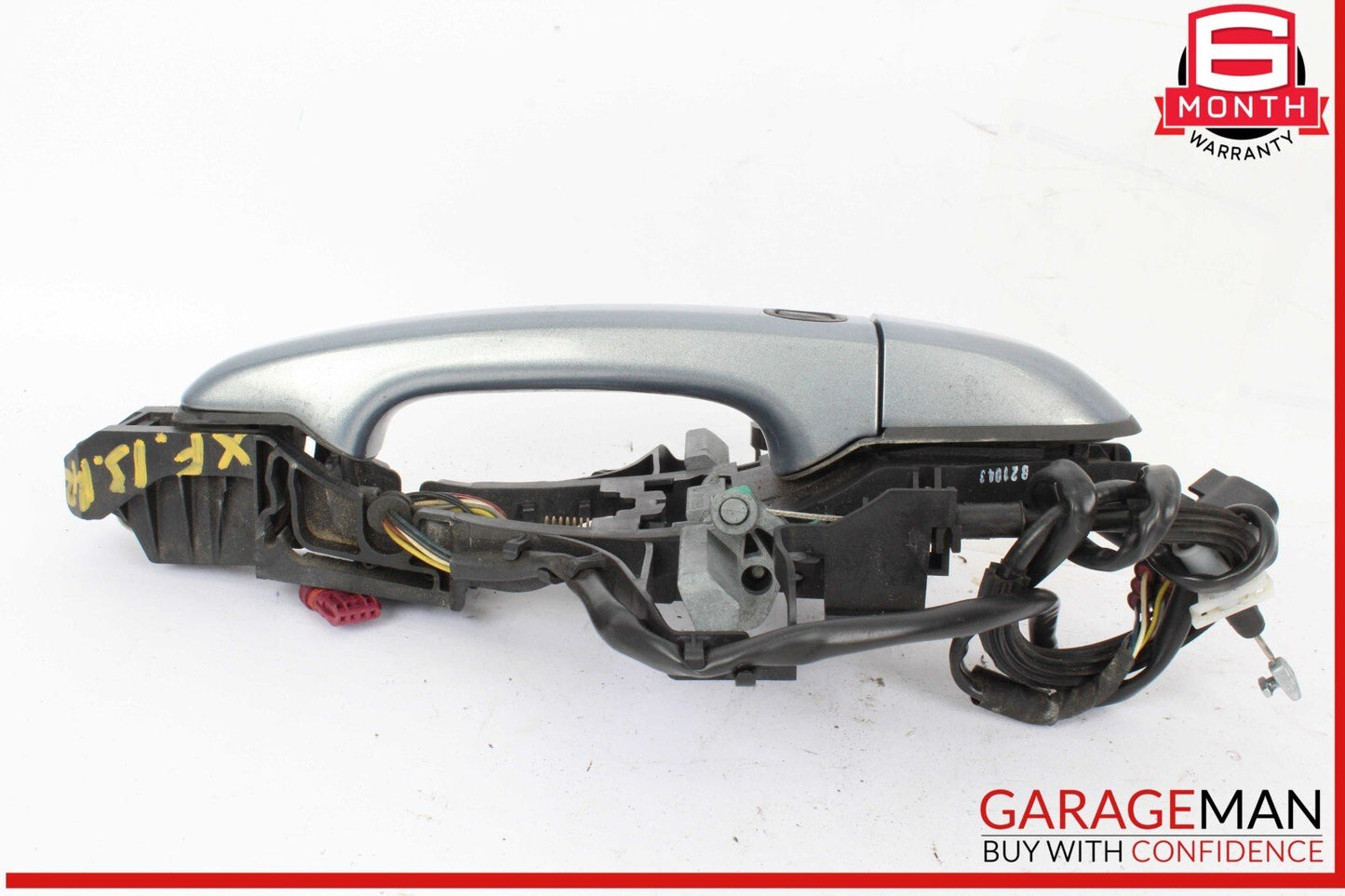 09-15 Jaguar X250 XF Rear Right Exterior Door Handle w/ Cable & Bracket OEM