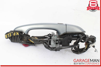 09-15 Jaguar X250 XF Rear Right Exterior Door Handle w/ Cable & Bracket OEM