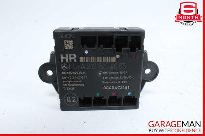 08-18 Mercedes X204 GLK350 CLS550 Rear Right Side Door Control Module OEM