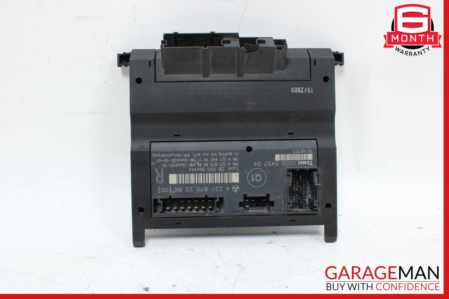 07-13 Mercedes W221 S550 S400 S350 Front Right Side Under Seat Control Unit OEM
