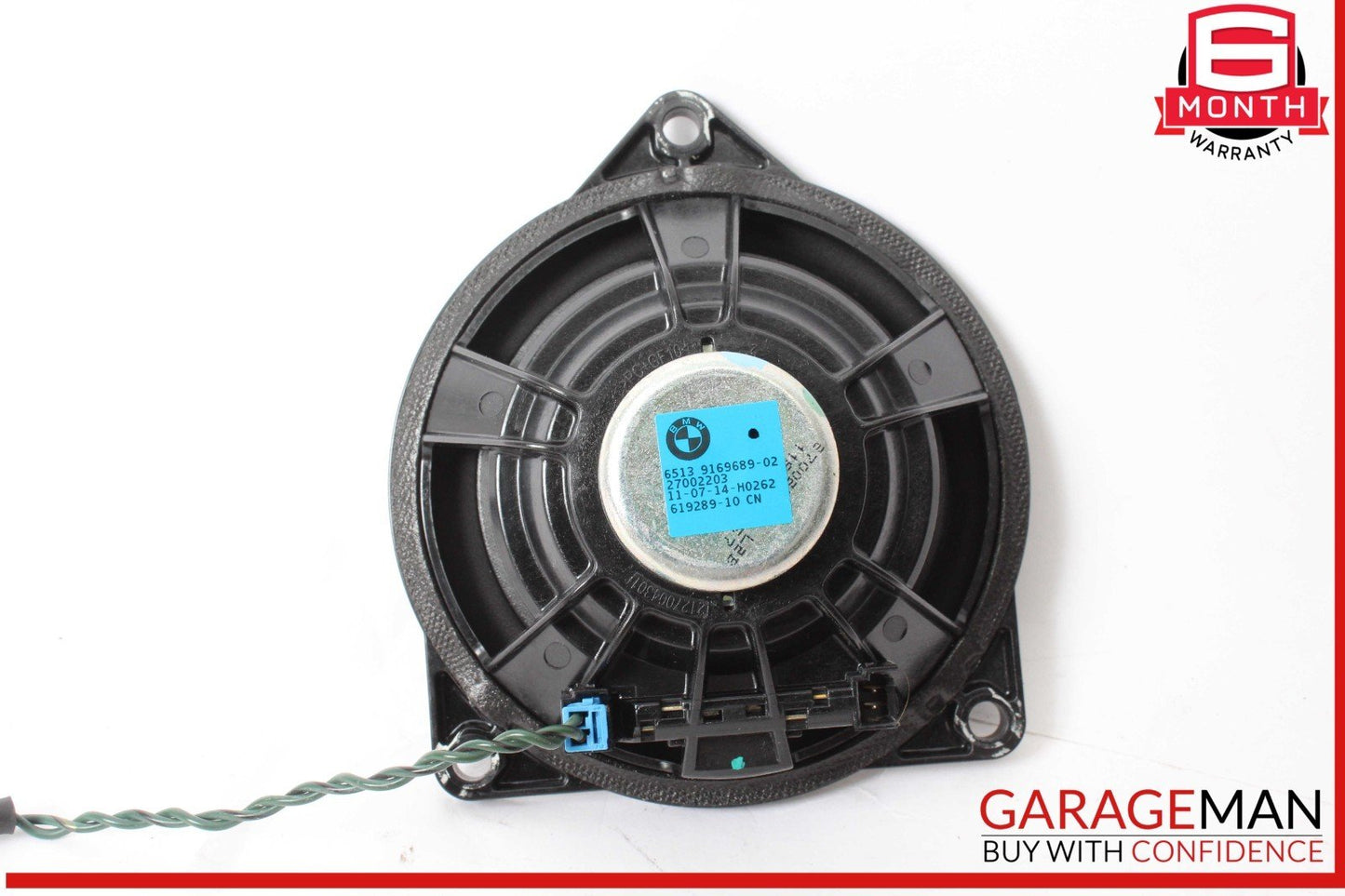 11-16 BMW 528i 535i F10 Rear Left & Right Side Door Midrange w/ Tweeter Speaker