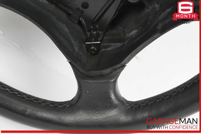 00-03 Mercedes W210 E320 E430 CLK320 4 Spoke Driver Steering Wheel Black OEM