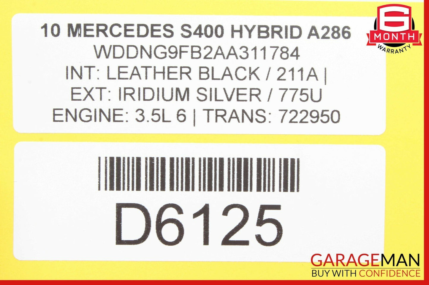10-13 Mercedes W221 S400 S63 AMG Front Right Passenger Door Control Module OEM